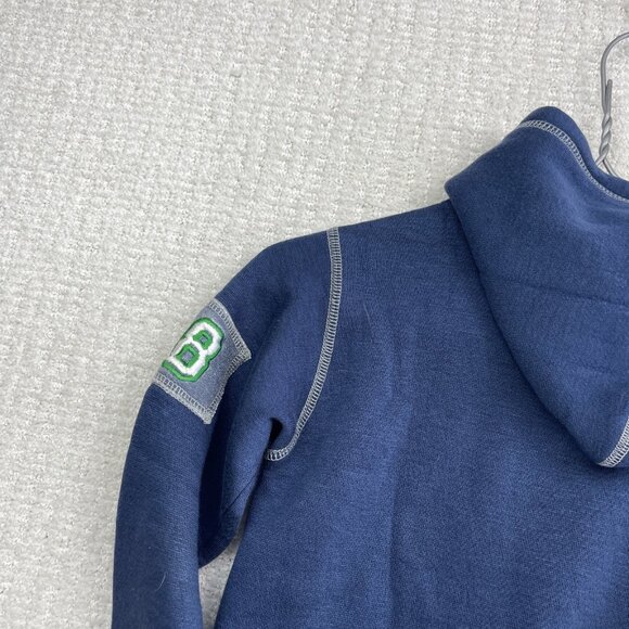 VTG Y2K 2004 Mattel Hot Wheels Kids Boys Sz 6 Hoodie Jacket Blue / Green Flames - Picture 14 of 14